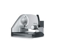 Graef Trancheuse SKS 500 – MiniSlice, lame ondulée inox Ø170 mm, épaisseur réglable, argent
