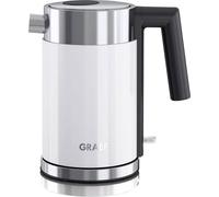 Graef WK401EU Bouilloire acier inoxydable, blanc Contenance: 1 l