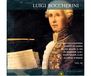 Graells - Boccherini: Quintets for guitar & string quintet, Vol. 3