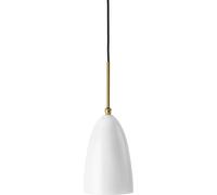 Gräshoppa lampe de Suspendue blanc albâtre brillan Gubi - 5715015665711