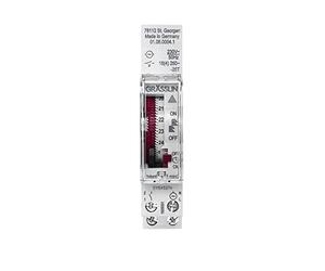 GRÄSSLIN 01.06.0004.1 talento 111 Mini - Horloge programmable analogique avec Programme journalier I 1 Canal I 1TE I Montage sur Rail DIN I Bornier à vis I Horloge programmable journalière I LED 300W