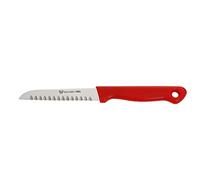 GRÄWE ® Couteau à trancher avec manche en plastique Rouge