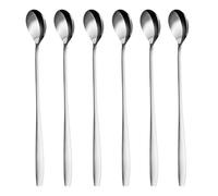 GRÄWE Cuillère à Glace et Latte Macchiato en Acier Inoxydable, Cuillère Longue Idéale pour Café, Desserts et thé Glacé, Passe au Lave-vaisselle