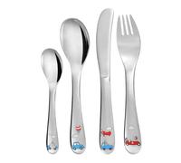 GRÄWE Ensemble de couverts pour enfants en acier inoxydable - Fourchette pour enfants - Cuillère pour enfants - À partir de 3 ans - Emballage cadeau