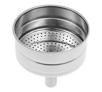 GRÄWE Insert entonnoir pour cafetière à expresso en acier inoxydable 6 tasses - Pièce de rechange d'origine - Uniquement compatible avec GRÄWE N° d'article 3300 - Acier inoxydable 18/0 - Diamètre