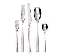 GRÄWE Lot de 10 couverts Porto pour 2 personnes, acier inoxydable poli, en cuivre - Idéal comme couverts à manger, passe au lave-vaisselle, couverts de table, y compris couteau, fourchette, cuillère,