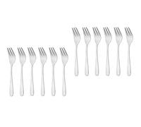 GRÄWE Lot de 12 fourchettes à gâteau en acier inoxydable Série Stralsund