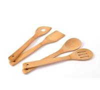 Gräwe Lot de 4 cuillères de cuisine en bambou