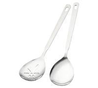 GRÄWE® Lot de cuillères à chafing perforées et fermées