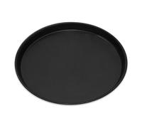 GRÄWE Plaque à pizza, ronde, Ø 32 cm, plaque à pizza en tôle bleue, résistant à la chaleur jusqu'à 400 °C, non revêtue, Made in Germany