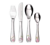 GRÄWE Princess Ensemble de couverts pour enfant en acier inoxydable - Fourchette pour enfant - Cuillère pour enfant - À partir de 3 ans - Emballage cadeau