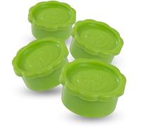 GRÄWE Sodastream Lot de 4 couvercles pour bouteilles en verre Penguin et Crystal Vert