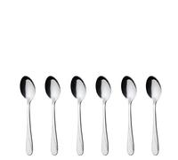 GRÄWE Stralsund Lot de 6 cuillères à expresso en acier inoxydable