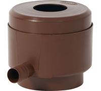 GRAF 503-010 Remplisseur automatique de tonneau d'eau de pluie avec déflecteur de feuilles, brun (1 pièce)