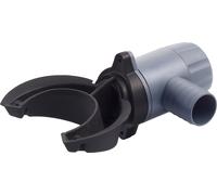 GRAF 503-070 Collecteur d'eau de pluie RAPIDO DN 70-100, noir/gris (1 pièce)