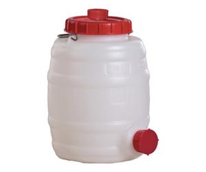 GRAF Bidon rond 10 l PE blanc 1 anse de transport D. ouv. de remplissage 120 mm GRAF Quantité:1