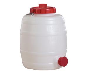 GRAF Bidon rond 15 l PE blanc 1 anse de transport D. ouv. de remplissage 120 mm GRAF Quantité:1