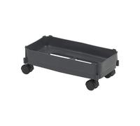 GRAF Chariot roulettes souples Poubelle 60 l gris fonc