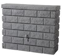 Kit récupérateur d'eau - Graf - Rocky - 400L - Gris - Polyéthylène rotomoulé