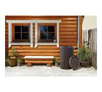 graf - kit réservoir récupérateur madera 220l - brun - 995216