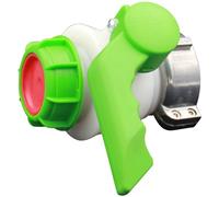 Graf Otto Robinet à Boisseau sphérique IBC 75 mm DN 50 (Accessoire pour réservoir IBC) 874734, Blanc.