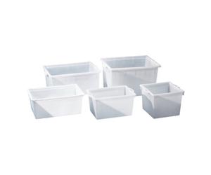 GRAF Récipient en plastique ang. 80 l PE nature L750xl490xH310mm forme conique GRAF Quantité:1