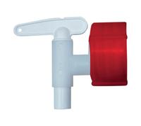 Robinet d'écoulement plastique blanc 34 mm NW 10 GRAF Quantité:1