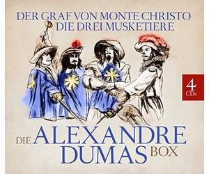 Graf V. Monte Christo / 3 Musketiere - Alexandre Dumas Box audio en langue allemande]
