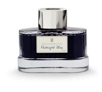 Graf von Faber-Castell 141007 - Encrier Midnight Blue, 75 ml, encre indélébile dans un encrier élégant