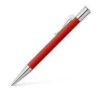Graf von Faber-Castell 145266 - Stylo à bille twist Guilloche India Red