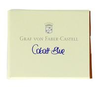 Graf von Faber-Castell – Cartouches d'encre – Cobalt Bleu – Lot de 6