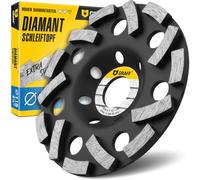 GRAFF Disque Diamant 115 - Meule Poncage Surfacage Béton, Pierre, Granit, Maçonnerie - Meules Boisseaux Diamanté Extra Speed