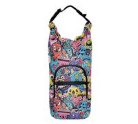 Graffiti Art Trend Support de bouteille d'eau réglable pour randonnée, randonnée, bouteille d'eau, convient aux bouteilles de 590 ml, 680 ml, 946 ml, 120 ml, Graffiti Art Trend Play Stickers, 1 size