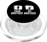 Graffiti Artist Your Brother My Brother Sister Pulvérisateur Amusant PopSockets PopGrip pour MagSafe