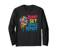 Graffiti Bump Set Spike Repeat pour Filles Manche Longue