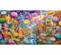 Graffiti d'art Abstrait Puzzle pour Adultes 1000 pièces - Jeu Difficile & Stimulant Activité à Domicile Cadeau 38x52/1000pcs