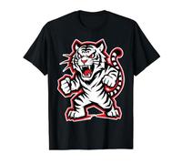 Graffiti d'arts Martiaux sibériens de Sibérie T-Shirt Graphique avec Valeur