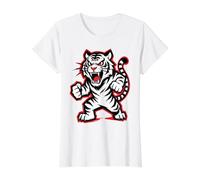 Graffiti d'arts Martiaux sibériens de Sibérie T-Shirt Graphique avec Valeur