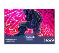 Graffiti de Rue Puzzle pour Adultes - 1000 Pièces Doodle De Qualité Supérieure : Le Défi Ultime du Puzzle pour Tous (Homme, Femme, Adulte, Enfant 14+) 38x26cm/1000pcs