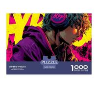 Graffiti de Rue Puzzle pour Adultes - 1000 Pièces Doodle L'Excellence : Le Défi des Puzzles Complexes - Cadeaux Choisis pour Adultes Et Enfants (14+) 70x50cm/1000pcs