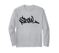 Graffiti de Séoul Street Art Handstyle Souvenir Corée du Sud Manche Longue