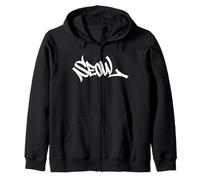Graffiti de Séoul Street Art Handstyle Souvenir Corée du Sud Sweat à Capuche