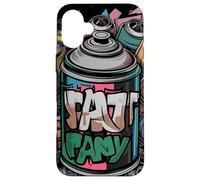 Graffiti Fat Cap Bombes de Peinture en Spray - Les piliers de l'art Urbain Coque pour iPhone 16 Plus