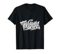 Graffiti Hip-Hop de Toulouse T-Shirt Graphique avec Valeur
