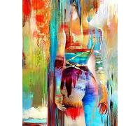 Graffiti Humain - Puzzle 3000 Pièces Fait Main, Planche en Bois Durable, Ajustement Parfait, Idéal pour Les Amateurs De Puzzles Adultes