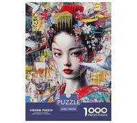 Graffiti Japonais 1000 Pieces Animation Puzzle pour Adulte Détente & Relaxation De l'art De La Décoration Moderne Adultes Et Enfants Dès 14 Ans 70x50cm/1000pcs