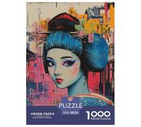 Graffiti Japonais 1000 Pieces Animation Puzzle pour Adulte Qualité Supérieure De l'art De La Décoration Moderne Adultes Et Enfants Dès 14 Ans 38x26cm/1000pcs