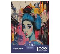 Graffiti Japonais Puzzle 1000 Pièces Educa Jouet en Bois Jeu D'Intelligence Décoration Intérieure Jeu Éduchatif Challenge Toy Adultes & Enfants des 14 Ans 70x50cm/1000pcs