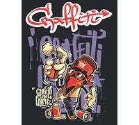 Graffiti: Livre de coloriage Street Art pour adolescents adultes, 50 dessins de graffitis et Doodles uniques, Coloriage Zen