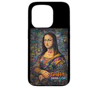 Graffiti Mona Lisa Pop Art - Colorful Street Art Masterpiece Coque pour iPhone 15 Pro